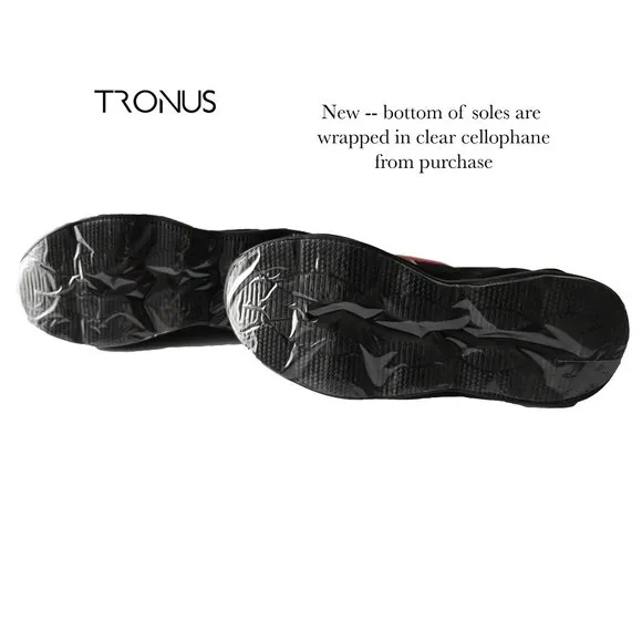 TRONUS &quot;Motherland&quot; Black Limited Edition High Top Sneakers - Unisex - NWOT