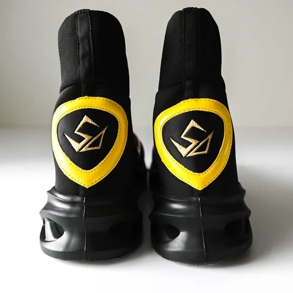 TRONUS &quot;Motherland&quot; Black Limited Edition High Top Sneakers - Unisex - NWOT