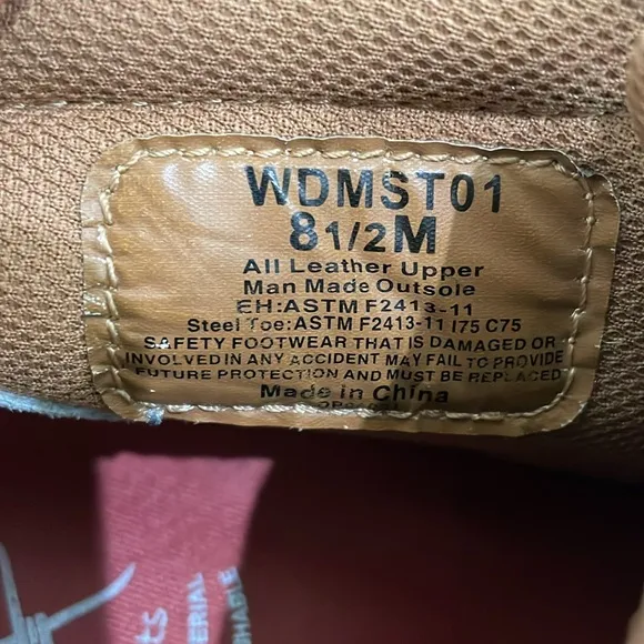 Twisted X Womens Work Chukka Driving MOC Steel Toe Comfort Durable Boots Sz 8.5M