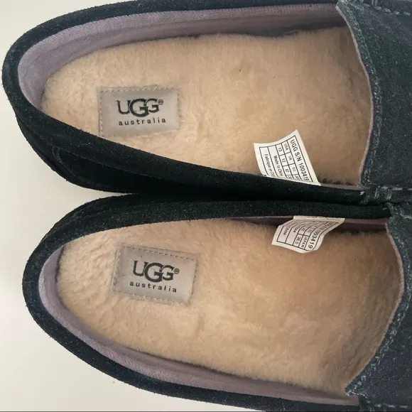 UGG Alder Faux Shearling Lined Suede Slip On Shoes 13