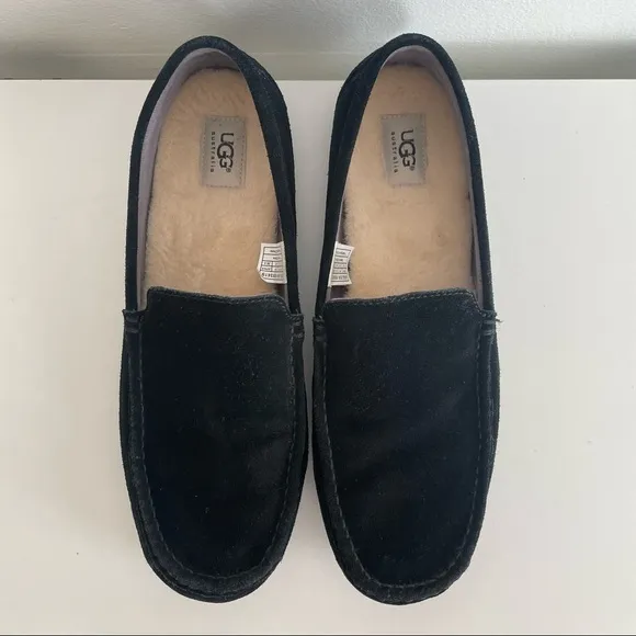 UGG Alder Faux Shearling Lined Suede Slip On Shoes 13