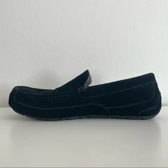 UGG Alder Faux Shearling Lined Suede Slip On Shoes 13