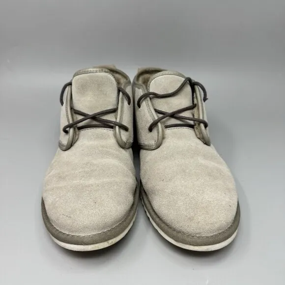 UGG Australia 1016680 Maksim Chukka Desert Gray Suede Bootie Shoes Mens Size 9