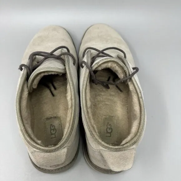 UGG Australia 1016680 Maksim Chukka Desert Gray Suede Bootie Shoes Mens Size 9