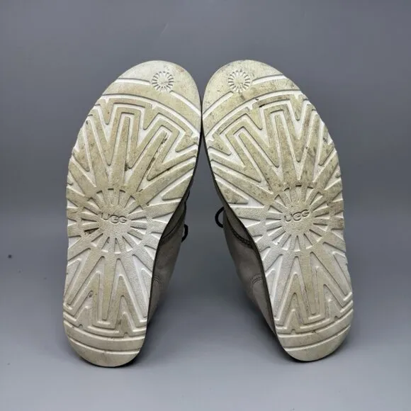 UGG Australia 1016680 Maksim Chukka Desert Gray Suede Bootie Shoes Mens Size 9