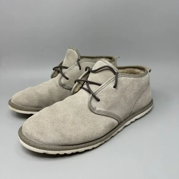 UGG Australia 1016680 Maksim Chukka Desert Gray Suede Bootie Shoes Mens Size 9