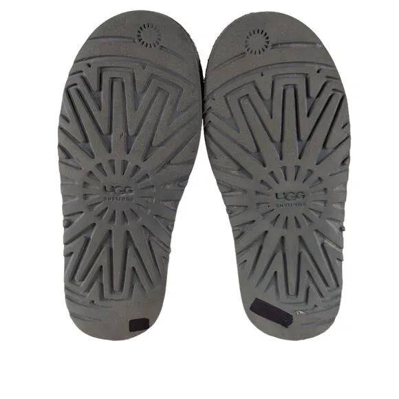 UGG Australia - Bailey Button - Lace Up Boots - Gray  Big Girl - 6 - S/N 5991Y