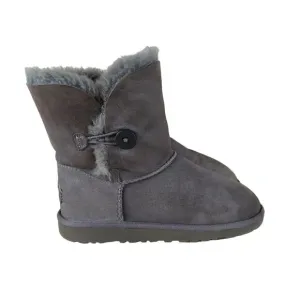 UGG Australia - Bailey Button - Lace Up Boots - Gray  Big Girl - 6 - S/N 5991Y