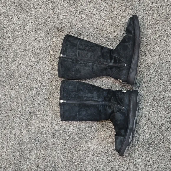 Ugg Australia Women 1890 Tall Leather Sheepskin Boots shoes sz 10
