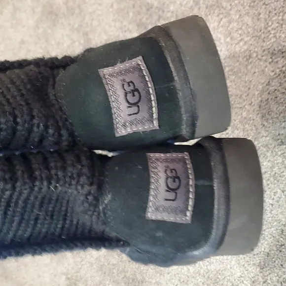 Ugg Australia Women Sweater Cardi Boots shoes sz 8