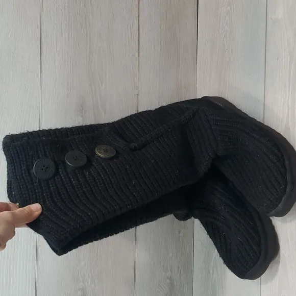 Ugg Australia Women Sweater Cardi Boots shoes sz 8