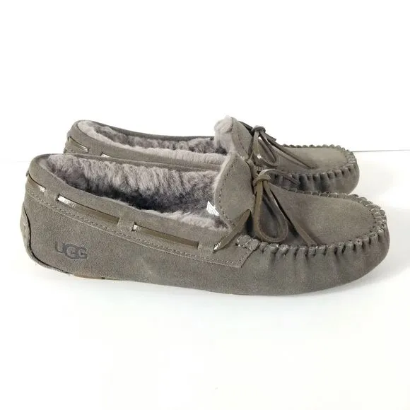 Ugg Australia Womens Ansley Moccasin Slippers Shoes  S/N 1106877 Size 8