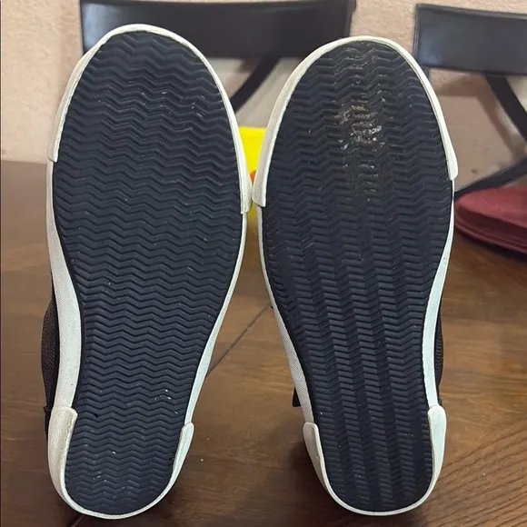 UGG Black and Gray High-Top Sneakers