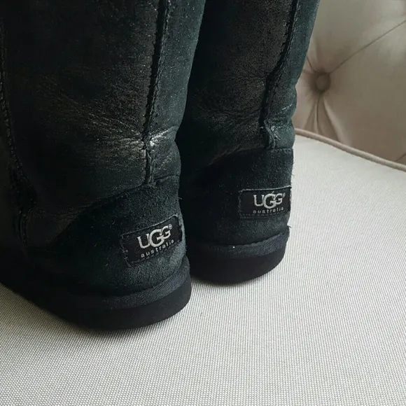 Ugg boots sheepskin warm girls shoes