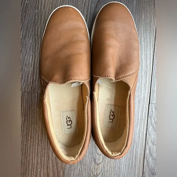 UGG Brown Slip-On Shoes size 8