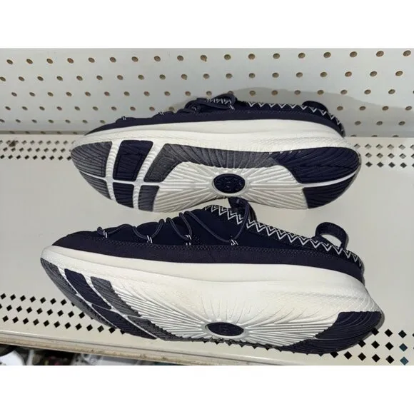 UGG CA78 Tasman Mens Sneaker Slippers Size 10.5 Navy Blue White 1136594