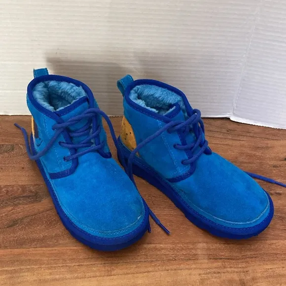 UGG COOKIE MONSTER SESAME STREET SHOES BOOTS ANKLE KIDS NO: 1127434K