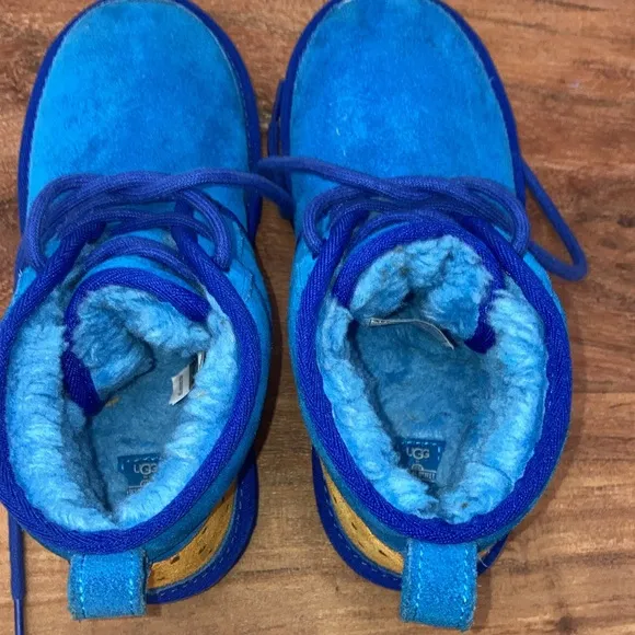 UGG COOKIE MONSTER SESAME STREET SHOES BOOTS ANKLE KIDS NO: 1127434K