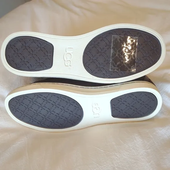 UGG Crystal High Top Sneakers, Brown Suede, Size 8 US - EU 39, NWOB