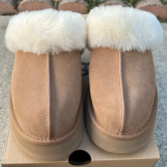 UGG Disquette Womens Slippers Chestnut Size 8 &amp; 9 Nwt