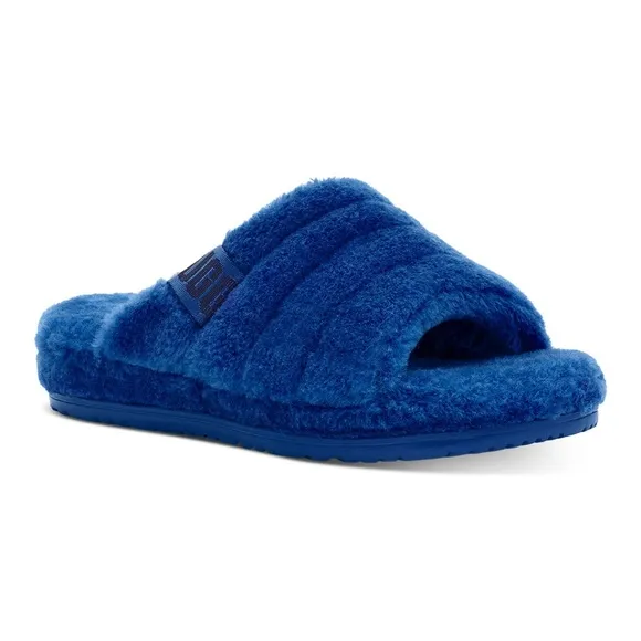 Ugg Fluff You Slippers in RED. Size 10 men. Slide on open toe