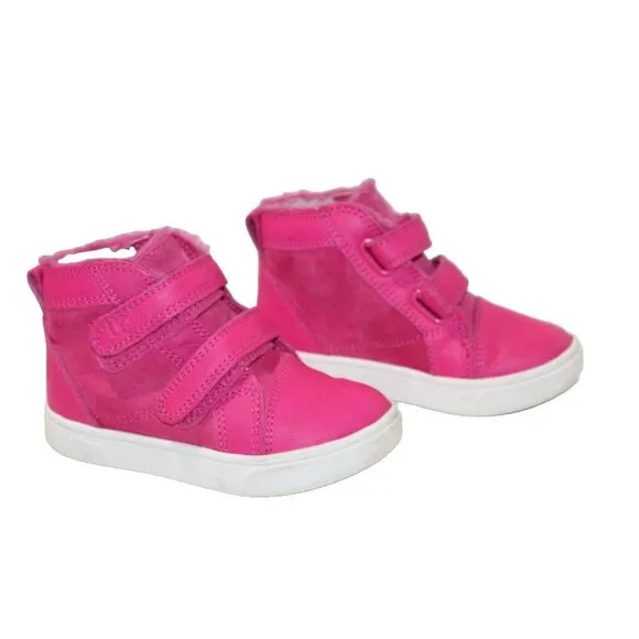 UGG GIRLS RENNON II PINK ROSE SHOES SNEAKER BOOTS 1104989T SIZE 8 EU 25