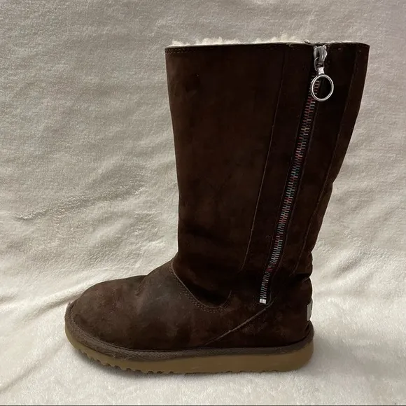 UGG Hayden Rainbow zipper Boots