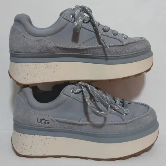 Ugg Marin Lace Nubuck Leather Sneakers