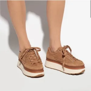 Ugg Marin Lace Nubuck Leather Sneakers