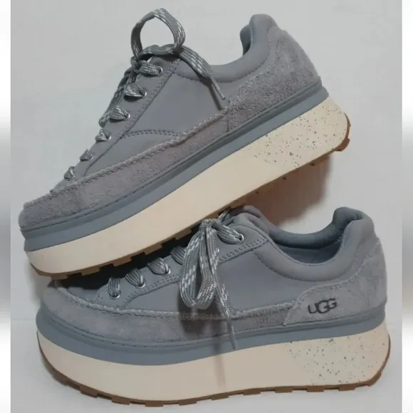 Ugg Marin Lace Nubuck Leather Sneakers