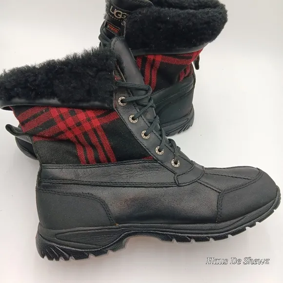 UGG Men’s Butte Plaid Boots | sz 10