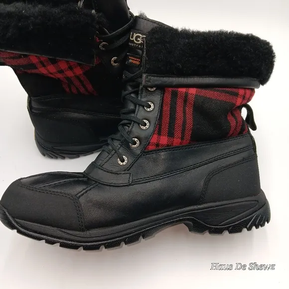 UGG Men’s Butte Plaid Boots | sz 10