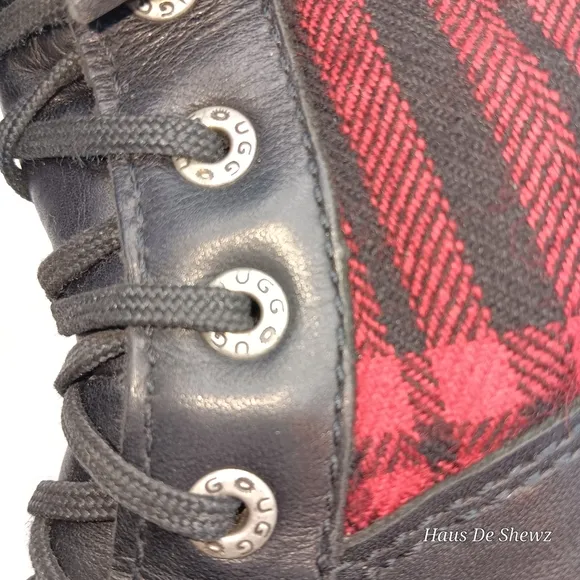 UGG Men’s Butte Plaid Boots | sz 10