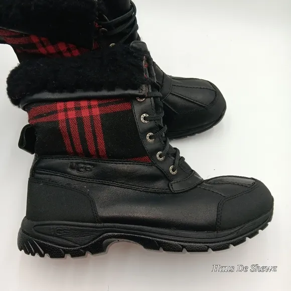 UGG Men’s Butte Plaid Boots | sz 10