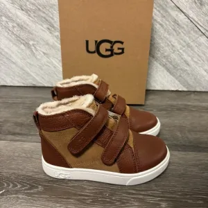 UGG | Rennon II High Top Bootie Sneakers In Chestnut NEW