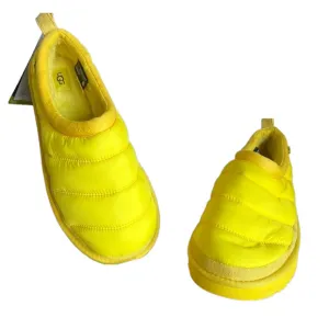 Ugg Tasman LTA Canary Yellow Puff Slippers Women’s Size 10  SKU#24220