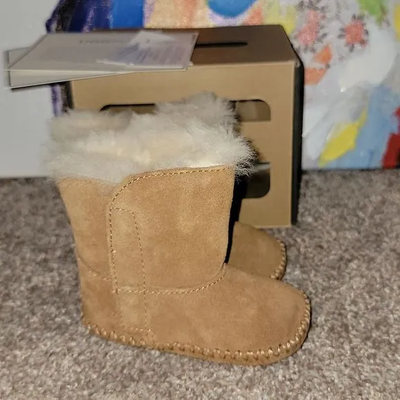 Ugg Australia Caden Infant Chestnut Snow Boots Size 2/3 6-12 months