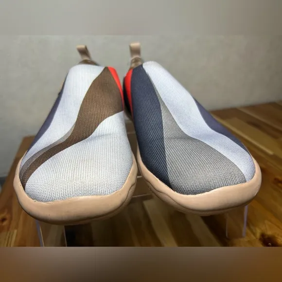 UIN Long Journey Casual Pull On Knitted Outdoor Ergonomic Lightweight Shoes Sz10