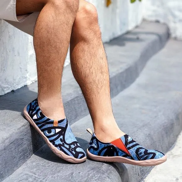 UIN Men's Walking Shoes Slip On Loafers (Charming Kiss I)