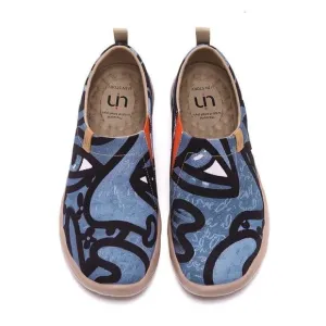 UIN Men's Walking Shoes Slip On Loafers (Charming Kiss I)