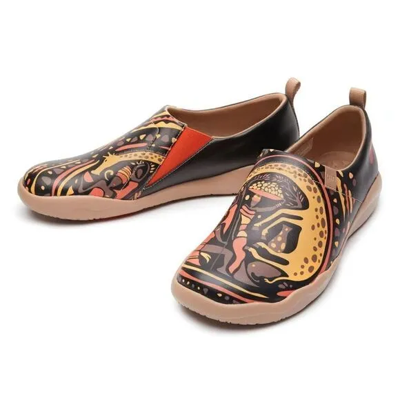 UIN Men's Travel Walking Shoes Slip On Casual Sneaker Toledo Ⅱ (Ceremony)