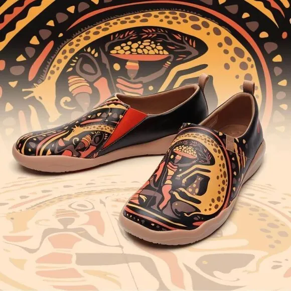 UIN Men's Travel Walking Shoes Slip On Casual Sneaker Toledo Ⅱ (Ceremony)