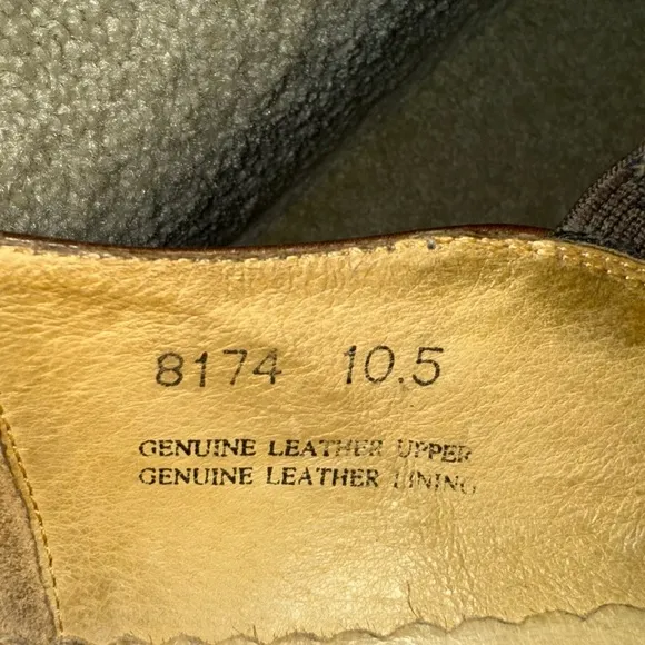Umberto Pellegrini Leather Slip On SquareToe Dress Shoes Men’s Size 10.5