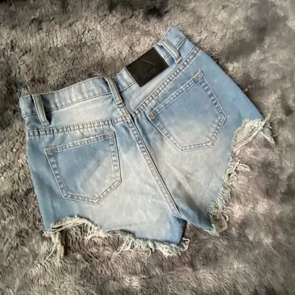 UNIF Backoff Shorts - Blue Gold Spike 26