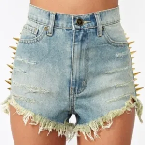UNIF Backoff Shorts - Blue Gold Spike 26