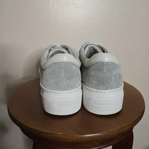 Vagabond Zoe Platform Sneakers Sage