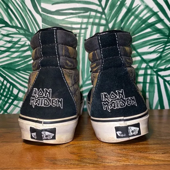 VANS 2008 Iron Maiden High Top Sneakers Men’s 8