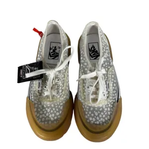VANS AUTHENTIC DX MODULAR &quot;SWAP IT&quot; WHITE DOT MESH SKATE SHOES SIZE 7.5 NWOT