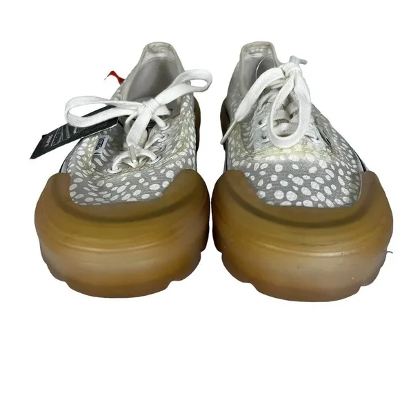 VANS AUTHENTIC DX MODULAR &quot;SWAP IT&quot; WHITE DOT MESH SKATE SHOES SIZE 7.5 NWOT