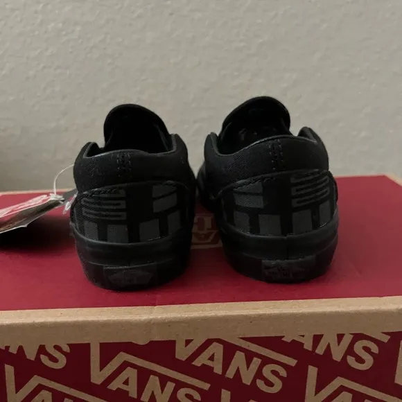 Vans Black Darth Vader Star Wars Slip-On Shoes